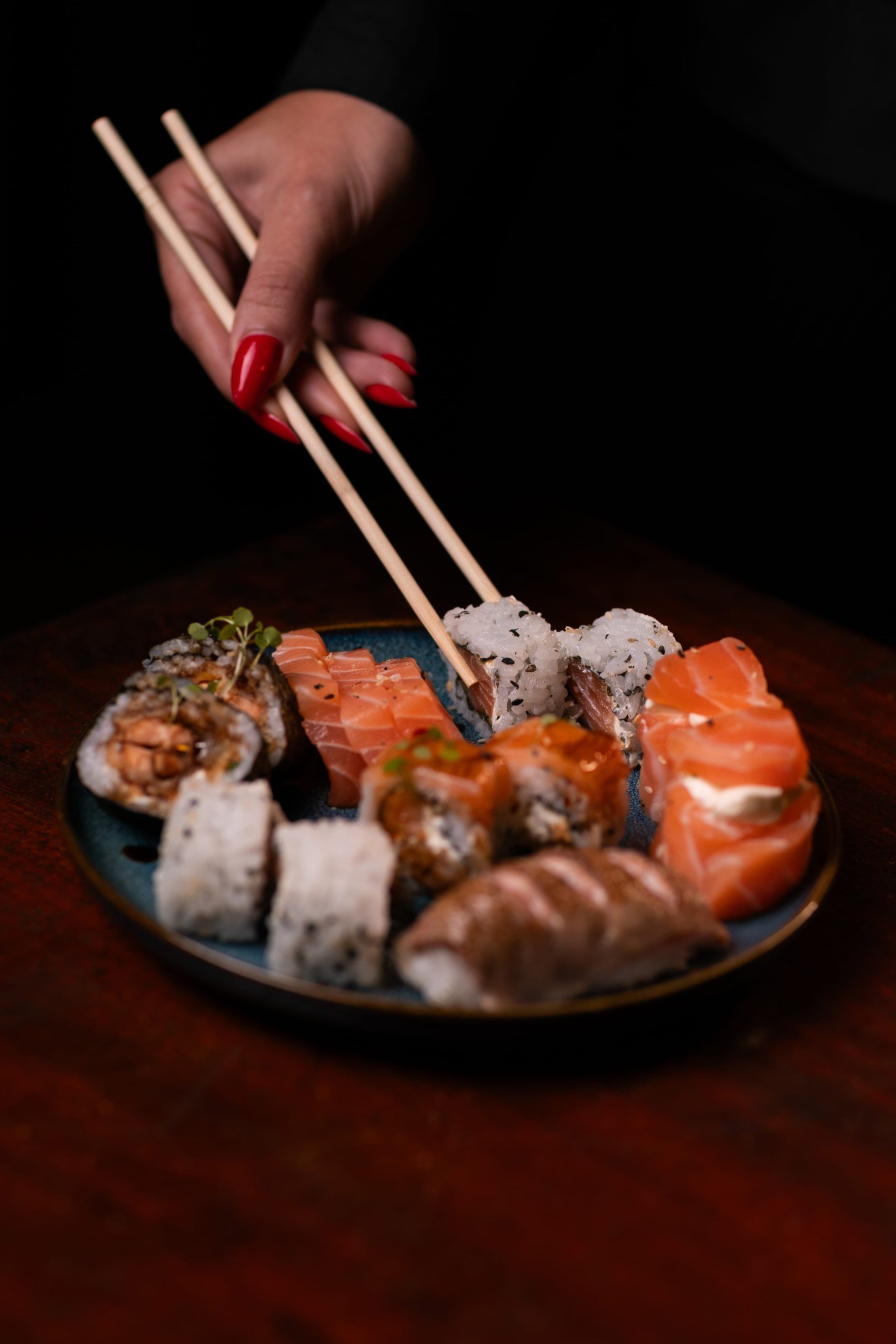 Ilustração sushi